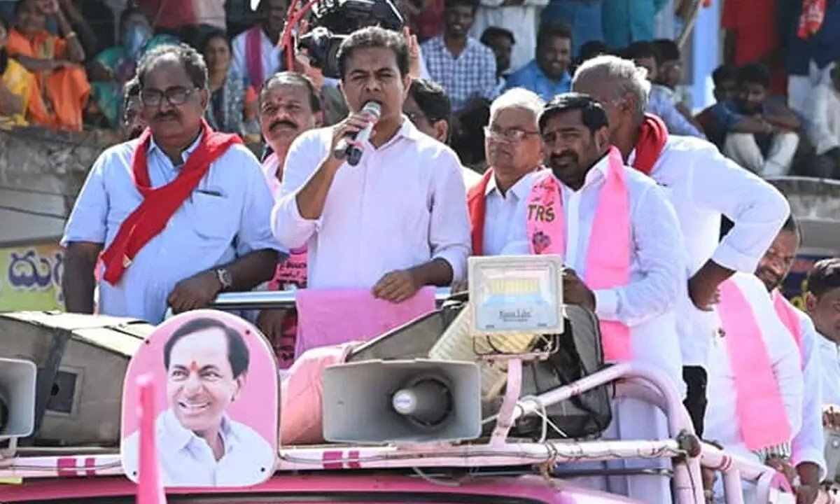 Will adopt Munugode if TRS wins by-election with a massive majority: KTR