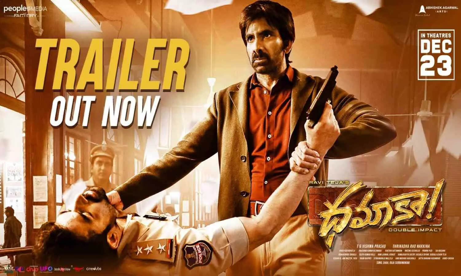 Dhamaka Movie Trailer Review