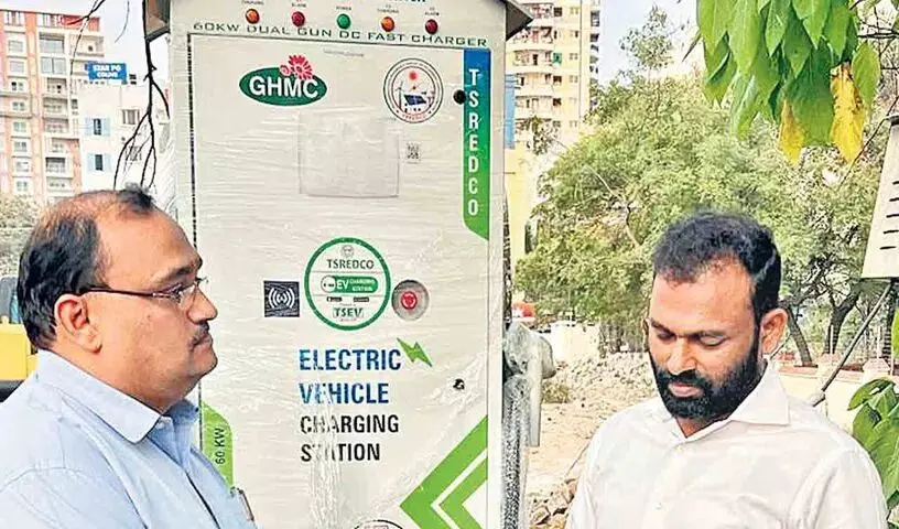 150 EV charging stations in Hyderabad soon