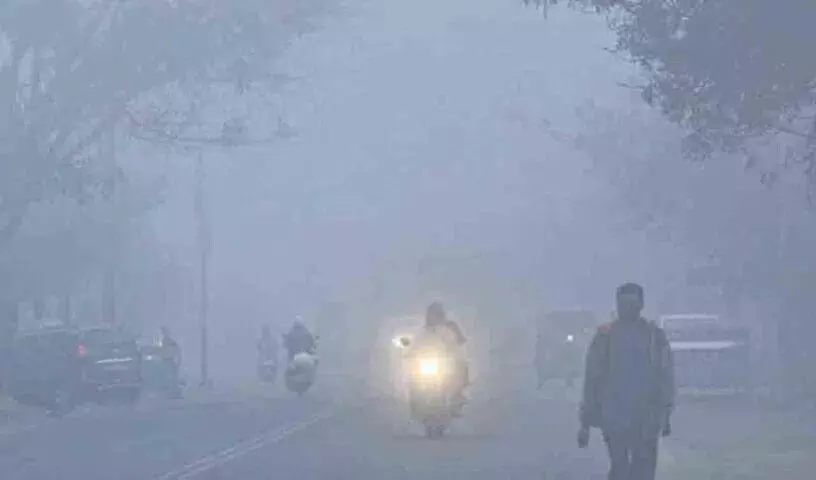 చలికి వణుకుతున్న హైదరాబాద్...సికిందరాబాద్ లో  9.9°C
