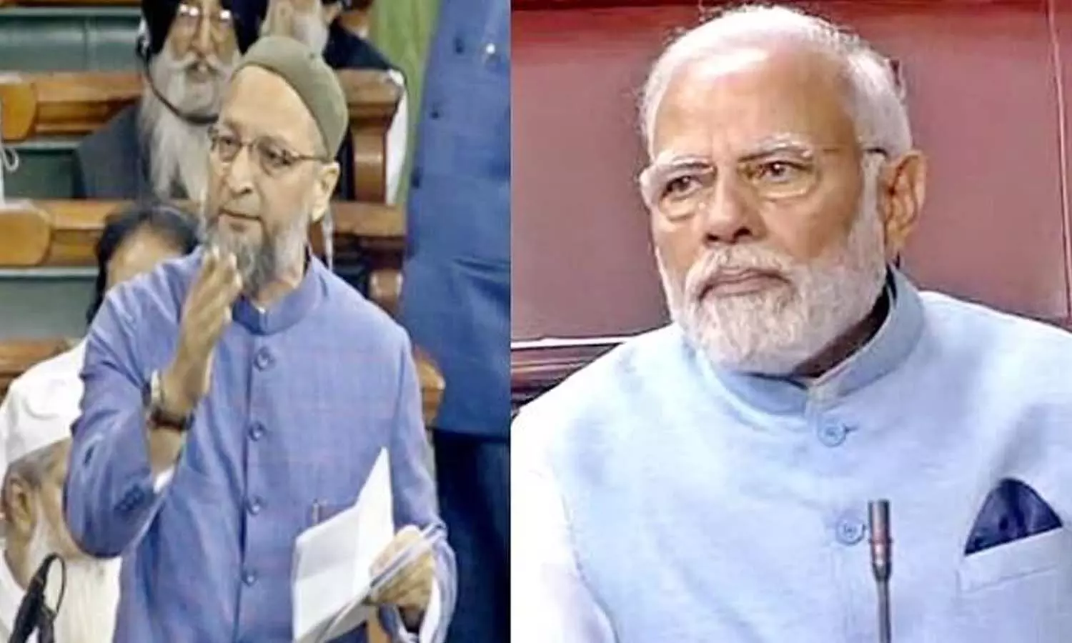 Will Modi govt remove green from Tricolour? Asaduddin Owaisi in Parliament
