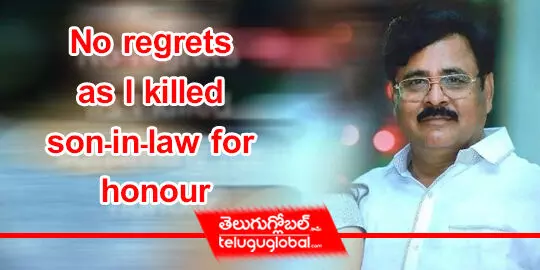No regrets as I killed son-in-law for honour