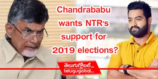 Chandrababu wants NTRs support for 2019 elections?