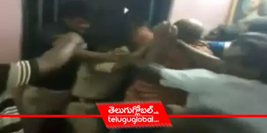 People Assault Sub Inspector In AP village