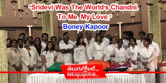 Sridevi Was The Worlds Chandni. To Me, My Love, Boney Kapoor