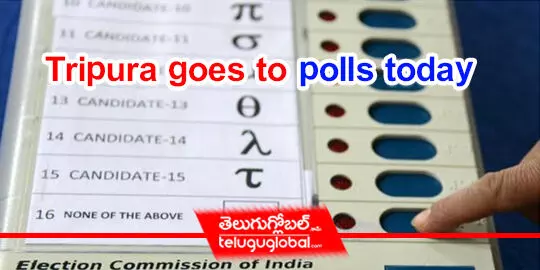Tripura goes to polls today