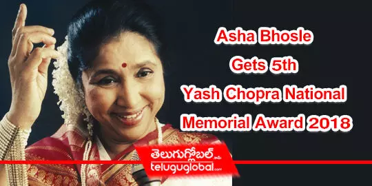 Asha Bhosle Gets 5th Yash Chopra National Memorial Award 2018