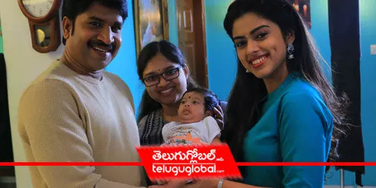 Srinivas Reddys one month old daughter debuts in Jamba Lakidi Pamba