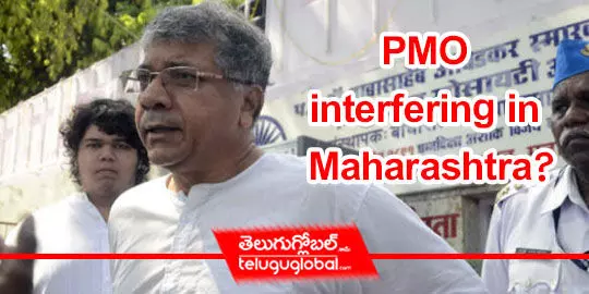 PMO interfering in Maharashtra?