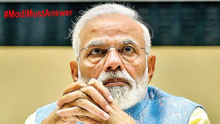 #ModiMustAnswer:మోదీ మస్ట్ ఆన్సర్ … ట్విట్టర్ లో ట్రెండింగ్